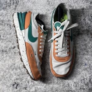 Nike Waffle One Crater NN Sail/Curry Women's Sz 10.5 NEW DQ4491-100 NOLID